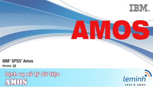 Phân tích và xử lý số liệu bằng AMOS