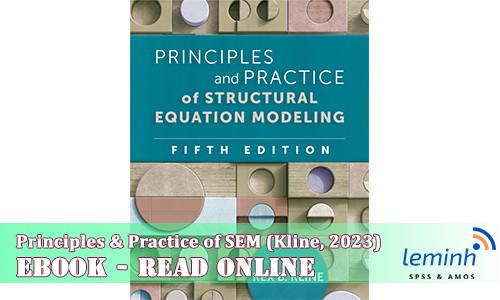 Ebook: Principles and Practice of Structural Equation Modeling (Kline, 2023)